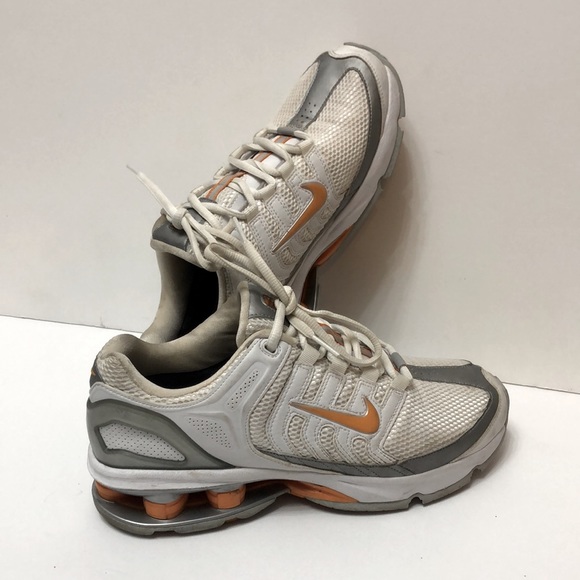 Nike Shoes Nike Womens Golf Orange White Sneakers Sz 9 Poshmark